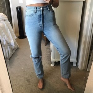 Revice denim jean (rip under left butt)